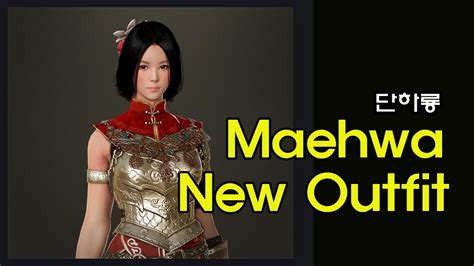 Black Desert Maehwa New Outfit Youtube