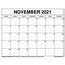 20  Calendar 2021 Nov Free Download Printable Templates ️