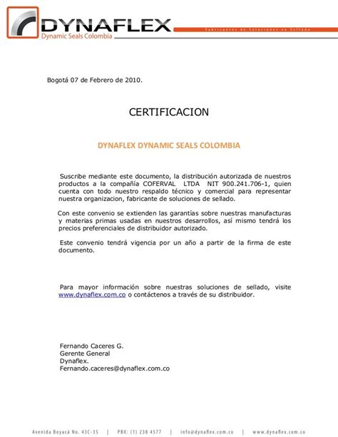 Ejemplos De Carta De Certificacion De Empleo
