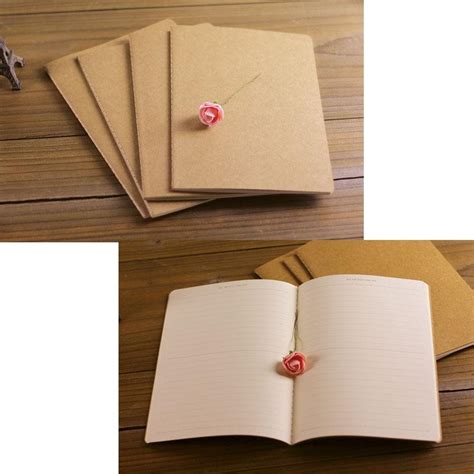 2020 A5 Size 21cm X 14cm Kraft Paper Notebook Notepad