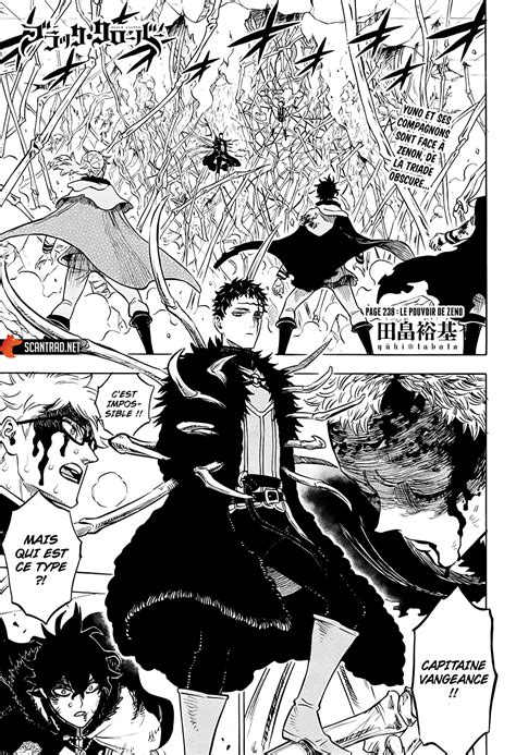 In the entirety of black clover, i have only seen william furious once, when he said to zenon Scan Black Clover Chapitre 238 : Le pouvoir de Zeno - Page ...