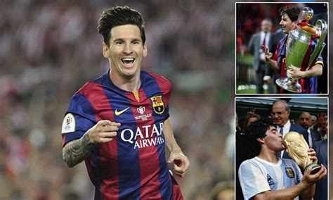 Lionel Messi Will Surpass Diego Maradona If He Wins Fourth Champions