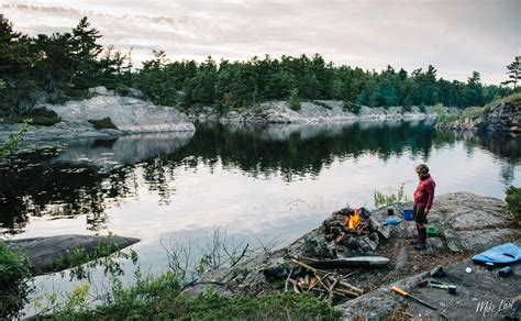Three Day Canoe Trip French River Provincial Park On