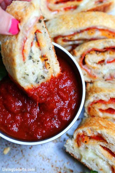 Easy Pepperoni Pizza Rolls Oven Or Air Fryer Living Locurto