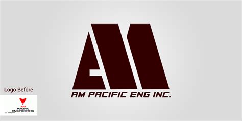 Maybe you would like to learn more about one of these? AM Pacific Engineering Logo Design - Front Street Media ...