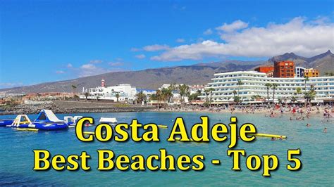 Costa Adeje Tenerife The Best Beaches Top 5 4k Youtube