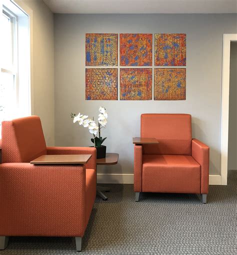 Reception Seating In Office Langton Designs Boston And Providence