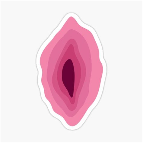 Beauty Of Vagina Sticker By Serkat Redbubble