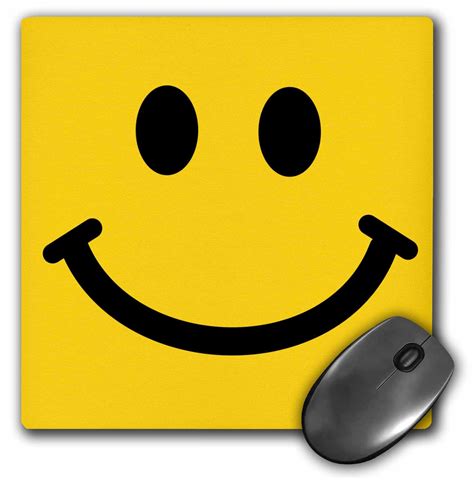 3drose Yellow Smiley Face Square Happy Smiling Cartoon Cute Smile
