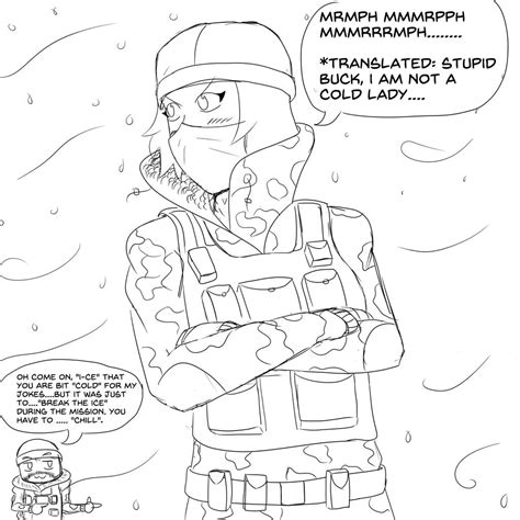 R6siege Frost By Evinaizer On Deviantart