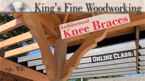 93 Diy Wooden Architectural Knee Braces Or Wood Corbels Youtube