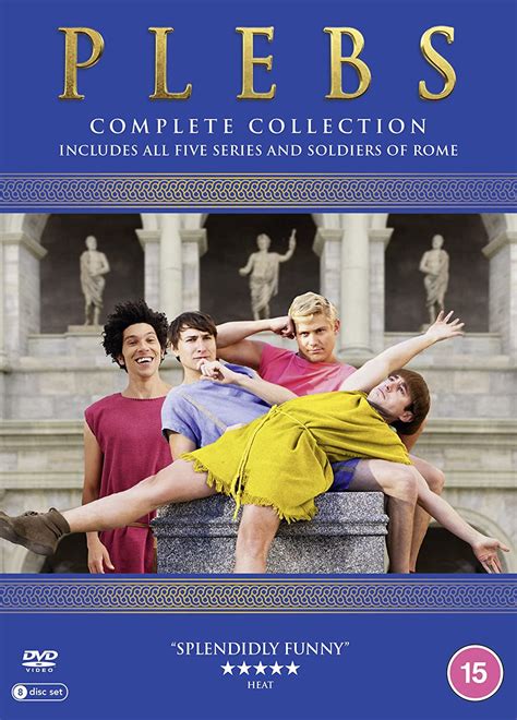 Plebs Complete Series 1 5 DVD Boxset Inc Finale Special DVD Et Blu Ray