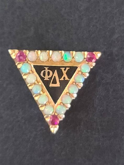 Antique Phi Delta Chi 1920s Fraternity Badge Lapel Pin Etsy