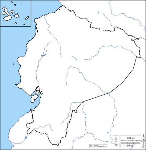 Ecuador Mapa Gratuito Mapa Mudo Gratuito Mapa En Blanco Gratuito