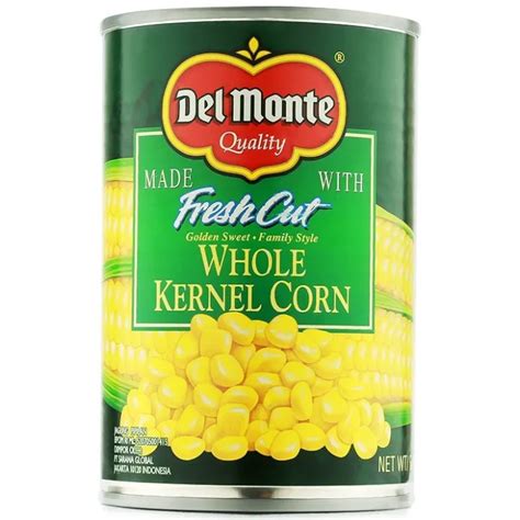 Del Monte Fresh Cut Whole Kernel Corn 420g Made In Thailand Lazada PH