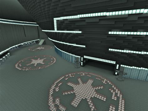 Coruscant Senate Building Minecraft Project