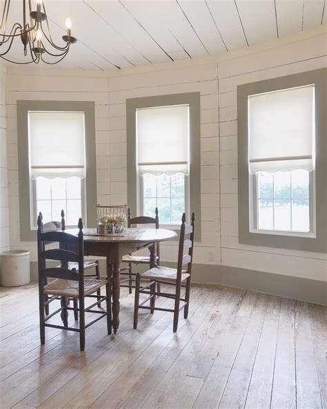 10 Farmhouse Dining Room Window Treatments