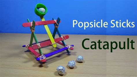 How To Make A Popsicle Sticks Catapult Build A Mini Catapult