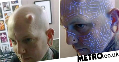 Transhumanist Has Hundreds Of Body Modifications To Evolve With Technology And Time Metro News