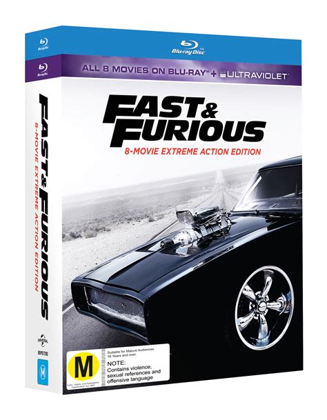 Fast And Furious 8 Movie Collection Blu Ray Buy Now At Mighty Ape Nz