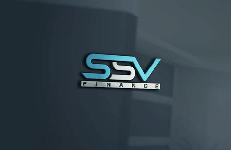 Elegant Playful Logo Design For Ssv Finance By 4tech Services Design