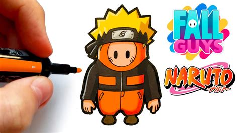 Comment Dessiner Naruto Fall Guys Ocuk Geli Imi Ocuk E Itimi