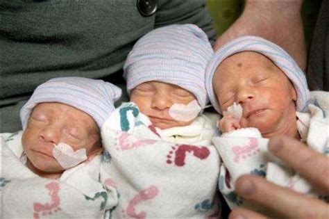 Calif Couple Conceives Rare Identical Triplets