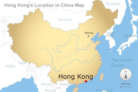 Hong Kong On World Map