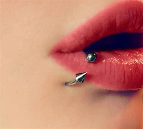 Side Lip Piercing Its Simple To Achieve This Look All You Need A S