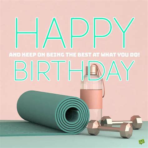 Happy Birthday Wishes For Trainers Gym Rats Fitness Freaks