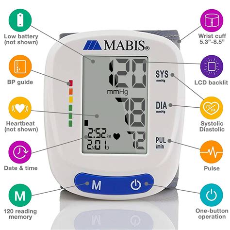 Equate Blood Pressure Monitor Manual Captions More