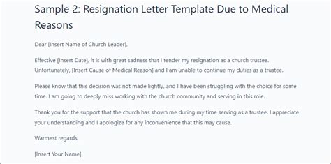 Effective Church Trustee Resignation Letter Template Step By Step