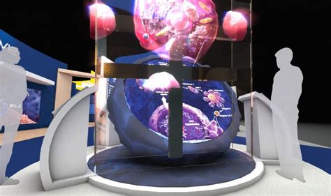 3d Hologram Displays Holographic Displays For Trade Shows Airborne