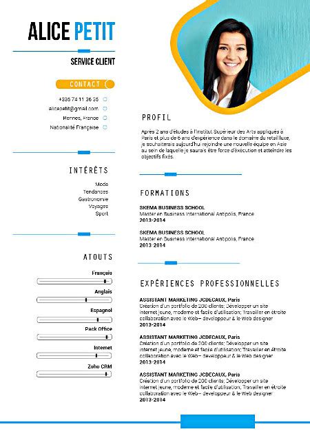 Âge, statut (précisez si vous êtes étudiant, intérimaire, demandeur d'emploi…), situation familiale. 6 excellents exemples de CV simples et pro à télécharger ...