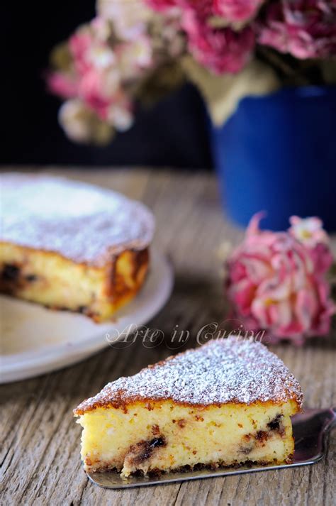 30 gr di gocce di cioccolato fondente. Torta ricotta e gocce di cioccolato con farina di riso ...