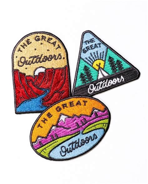 Patches Camp Brand Goods Patches Patch Design Face Patches