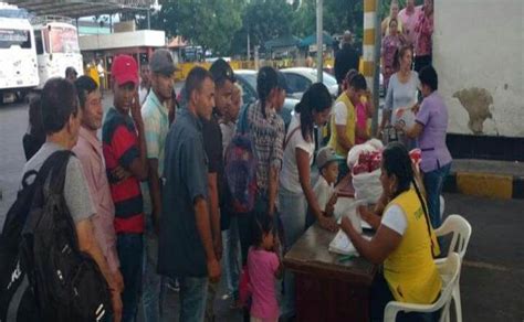 Colombia Operativo De Desalojo Para 200 Venezolanos De Terminal En