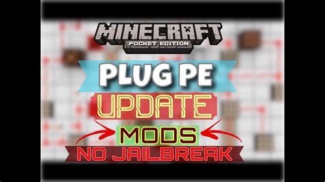 Minecraft pocket edition working ios mods no pc (pocket edition). ️PLUG PE UPDATE 0.13 (MODS NO JAILBREAK) | How to get ...