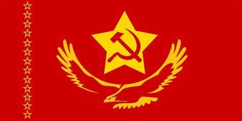The most popular store in soviet russia was called walmarx. Flag of the United Socialist American States (Communist USA) by zearfox -- Fur Affinity dot net