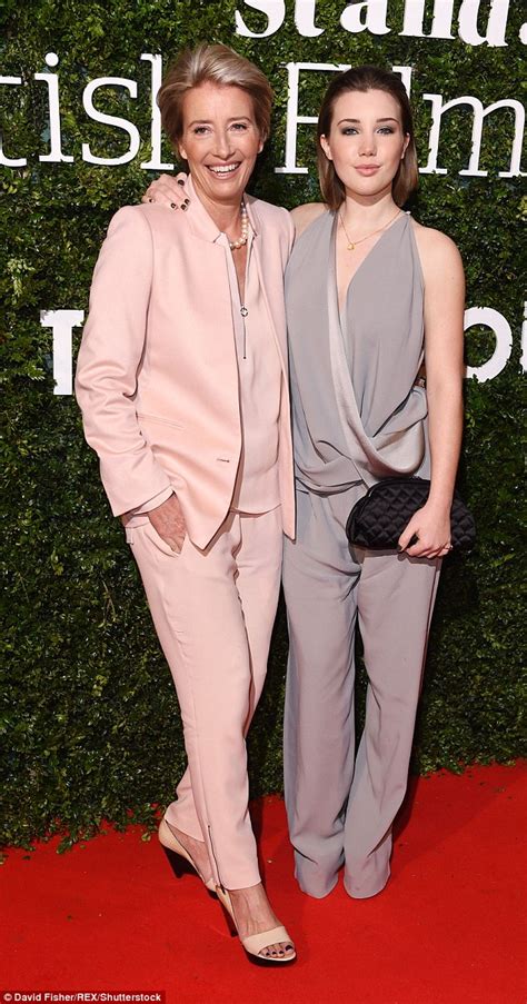 Wise, now 18, is the daughter of thompson and actor husband greg wise, 52 — who. Emma Thompson and daughter Gaia at the Evening Standard ...