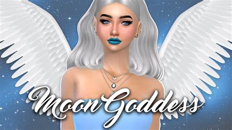 Sims 4 Create A Sim Moon Goddess Full Cc List Youtube