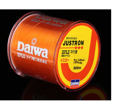 500m Super Strong Fishing Line Daiwa Justron Japan Monofilament Nylon
