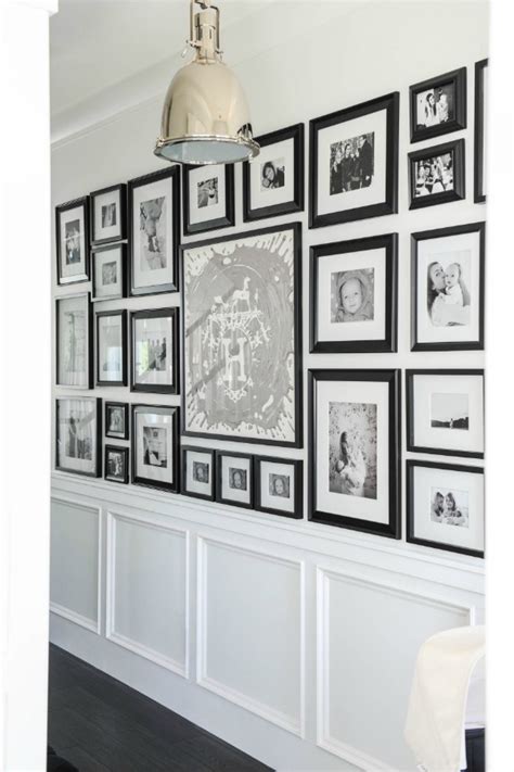 Black And White Frame Gallery Wall Decoomo