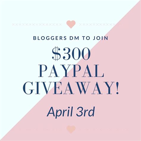 PayPal giveaway | Instagram giveaway, Paypal giveaway ...