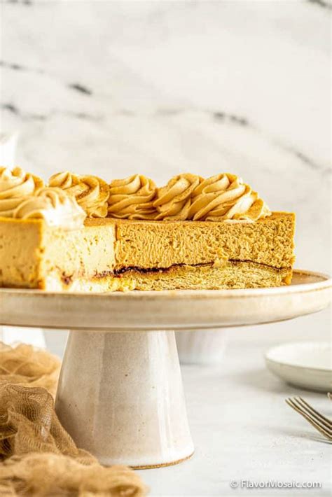 Churros Cheesecake Flavor Mosaic