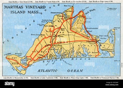 Martha S Vineyard Massachusetts Old Antique Vintage Map Plan My Xxx
