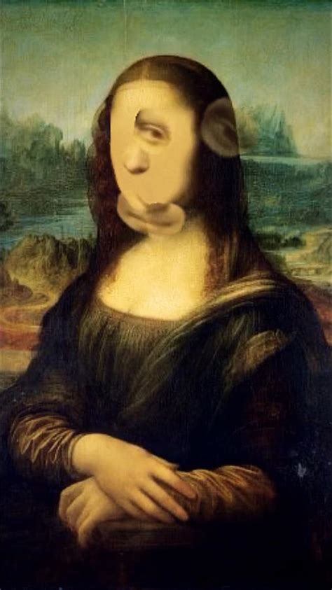 Gioconda Mona Lisa Instagram Filters Modern Something Digital Art