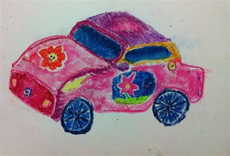 Annabels Arts 2013 Oil Pastel Colored Cars