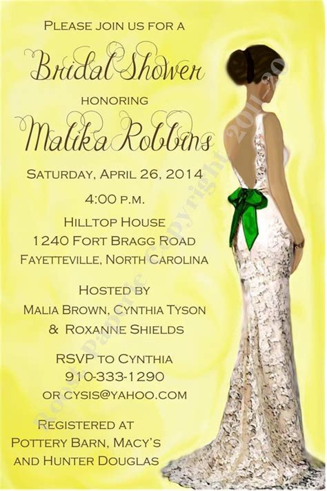 African American Wedding Invitations Abc Wedding