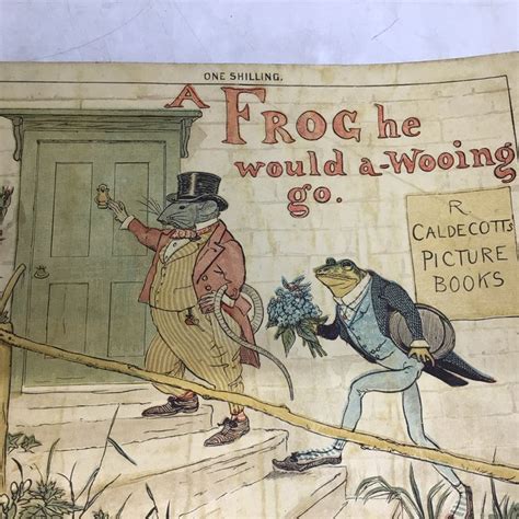 R Caldecott Ill A Frog He Would A Wooing Go 1880 Catawiki
